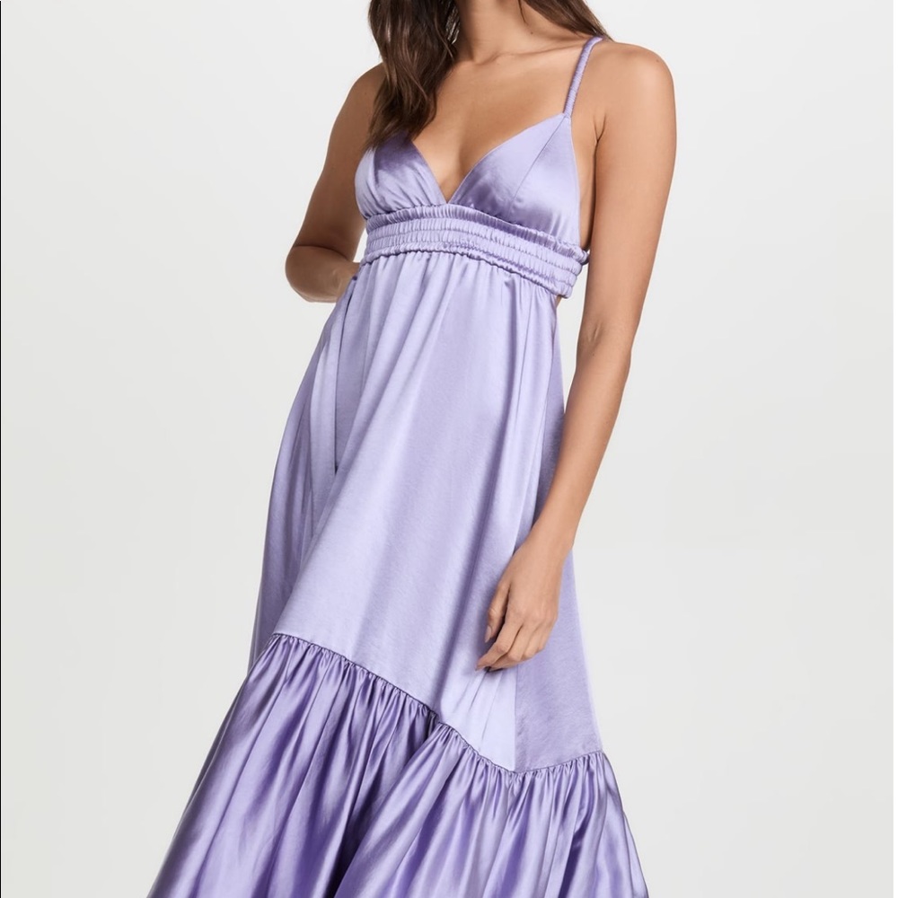 ALC Rhodes Gown in Periwinkle Lilac